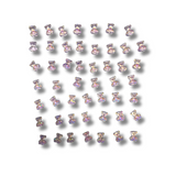 JNBS Nail Charm 3D Kawaii Aurora Gummy Bear (50pcs)