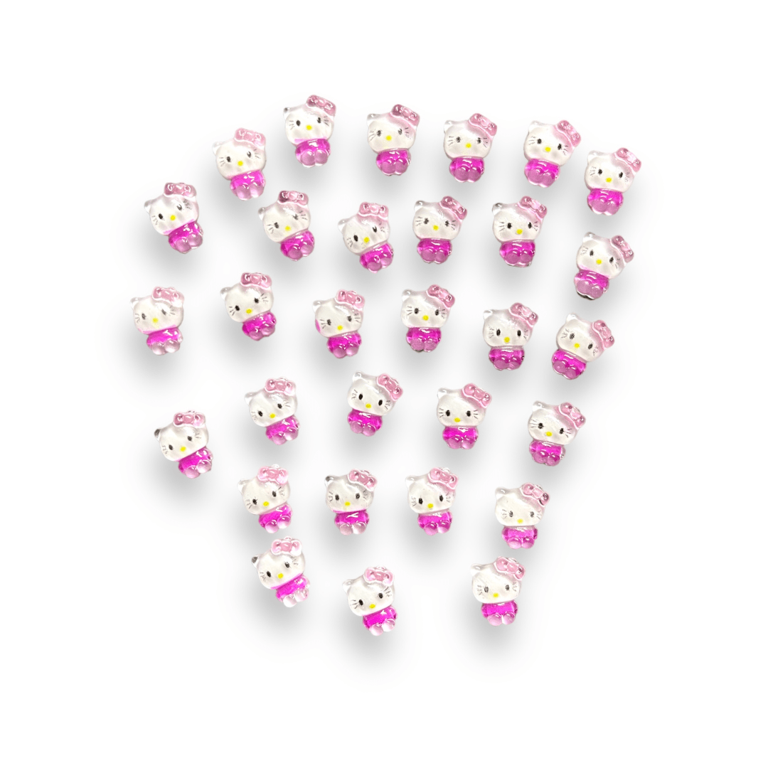 JNBS Nail Charm Kawaii Tiny Pink Hello Kitty 7150
