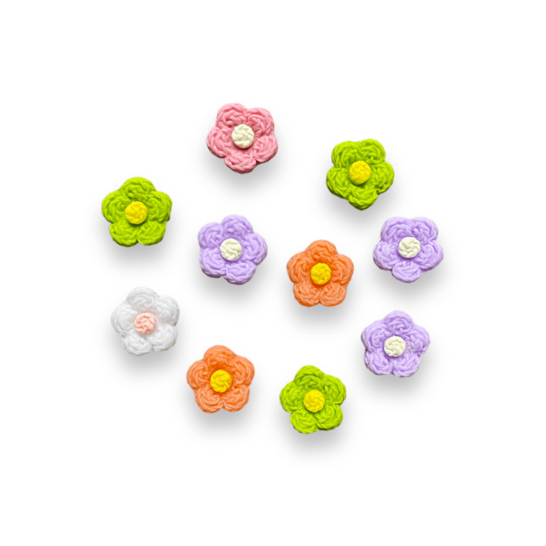 JNBS Nail Charm Kawaii Floral Medley 7057 (Assorted Colors)