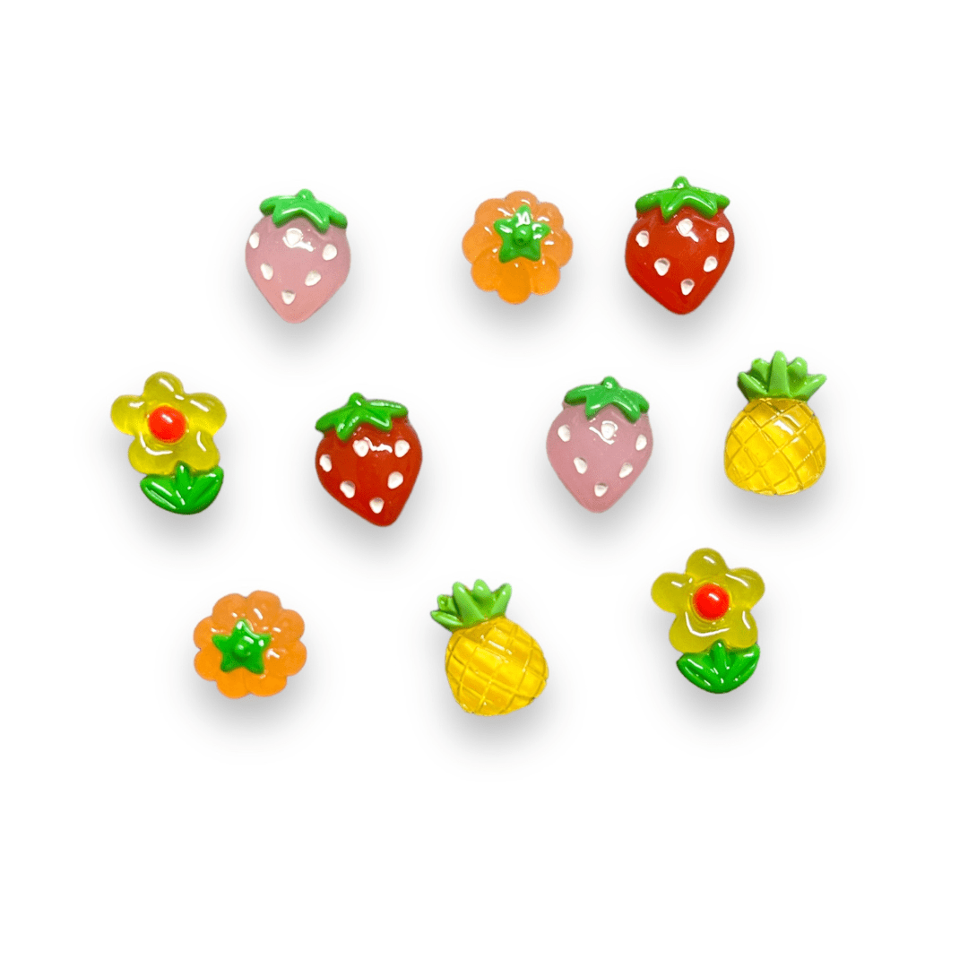 JNBS Nail Charm Kawaii Fruits & Blooms 7143