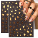 JNBS Nail Sticker Gold & Silver Star SO-165