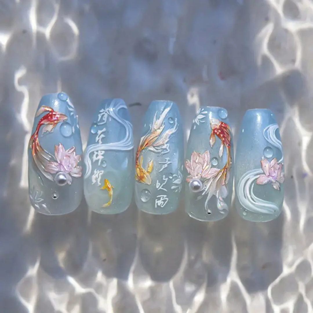 JNBS Nail Sticker Koi Fish TO4164