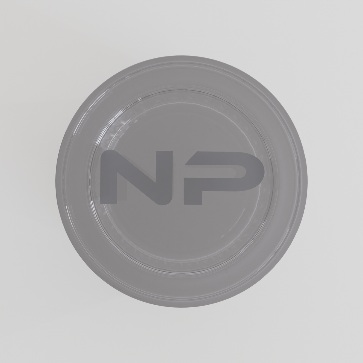 NOTPOLISH Nail Design Empty Dappen Dish Clear Circle