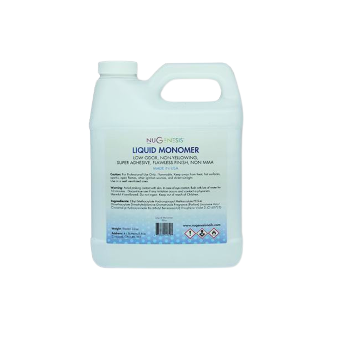 Nugenesis Liquid Monomer 32oz – Jessica Nail & Beauty Supply