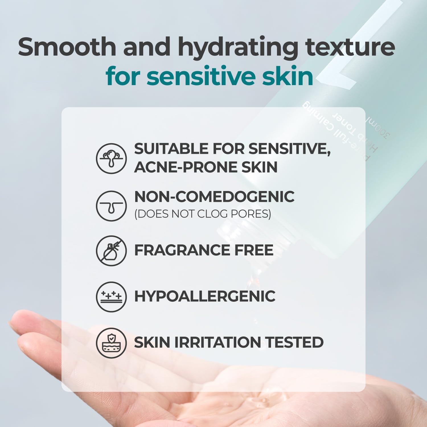 Numbuzin No.1 Pure-full Calming Herb Toner 300ml