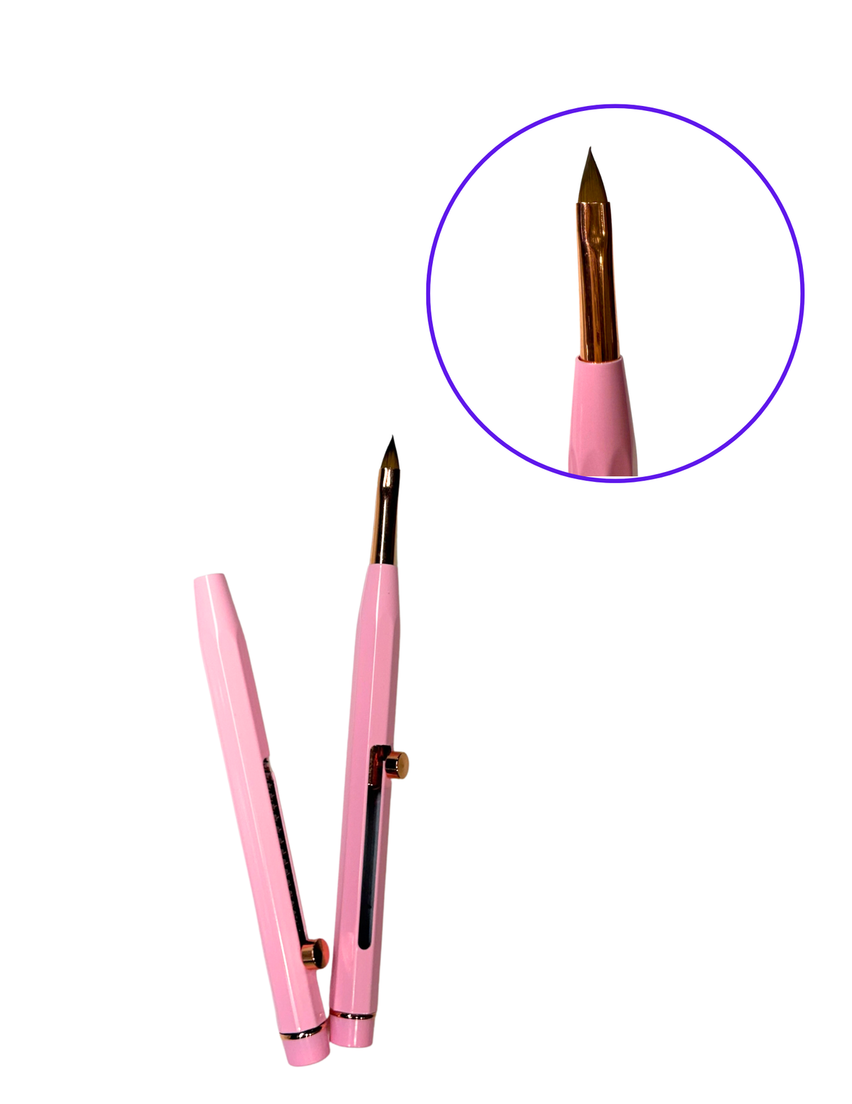 JNBS 3D Nail Art Brush - Retractable Design