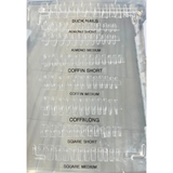 Oulà EM'PRESS Low Apex Duck Nails (Box of 504 Tips)