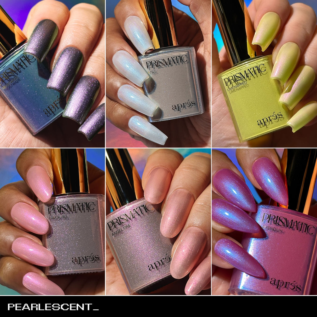 Prismatic 18pcs Gel Couleur Set (HEMA/TPO/TMPTA-Free)