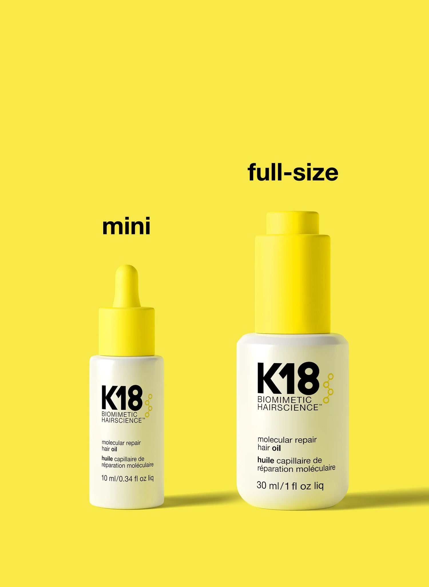 K18 Biomimetic Hairscience Molecular Repair Hair Oil