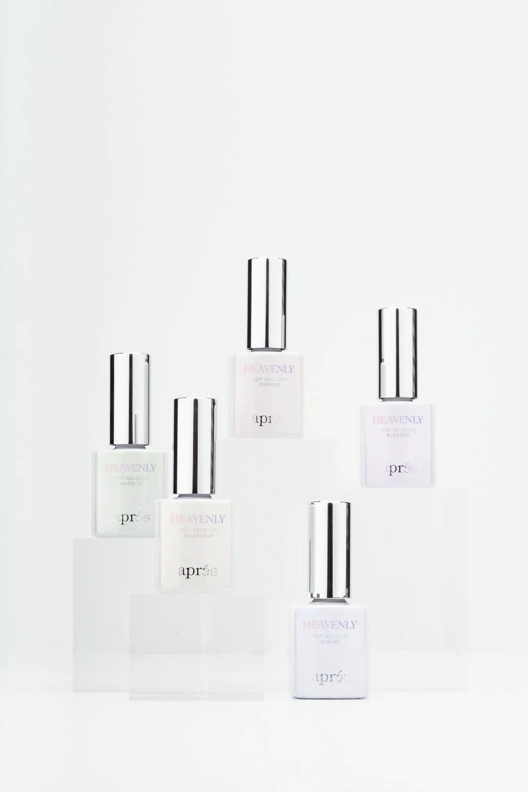Apres Heavenly Top Gelcoat Set (5 bottles)