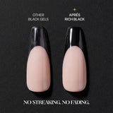 Aprés Gel Couleur - Rich Black | HEMA & TPO-Free