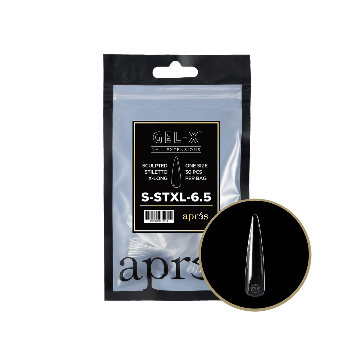 Apres Refill Bags (25pcs) Sculpted Stiletto Extra Long Tips