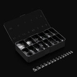 Apres Gel X™ Box of 280pcs Sculpted Almond Short/ Medium/ Long Tips Mini