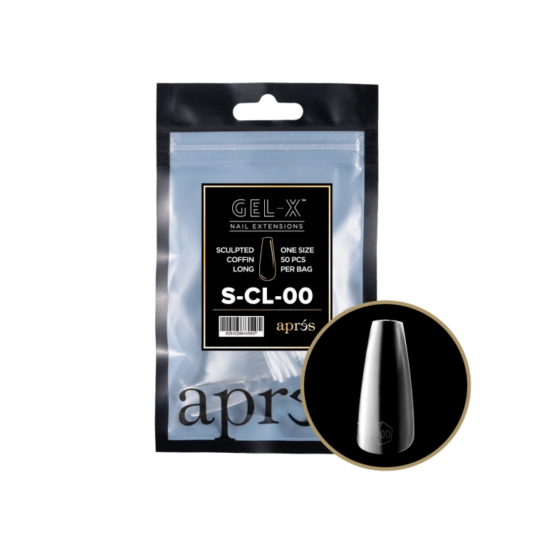Apres Refill Bags (50pcs) Sculpted Coffin Long