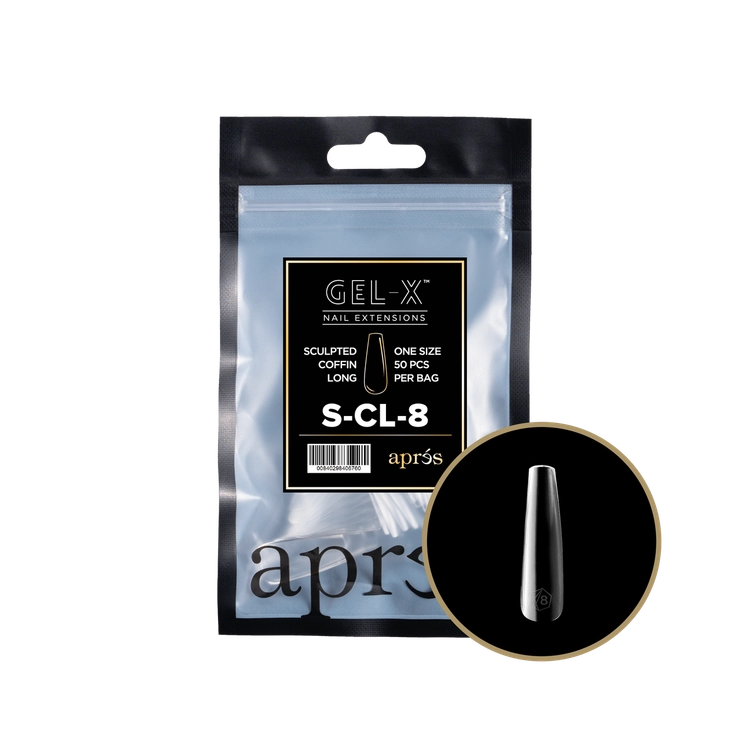 Apres Refill Bags (50pcs) Sculpted Coffin Long