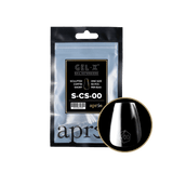 Apres Gel X™ Refill Bags (50pcs) Sculpted Coffin Short Tips