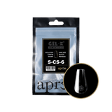 Apres Gel X™ Refill Bags (50pcs) Sculpted Coffin Short Tips