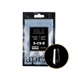 Apres Gel X™ Refill Bags (50pcs) Sculpted Coffin Short Tips