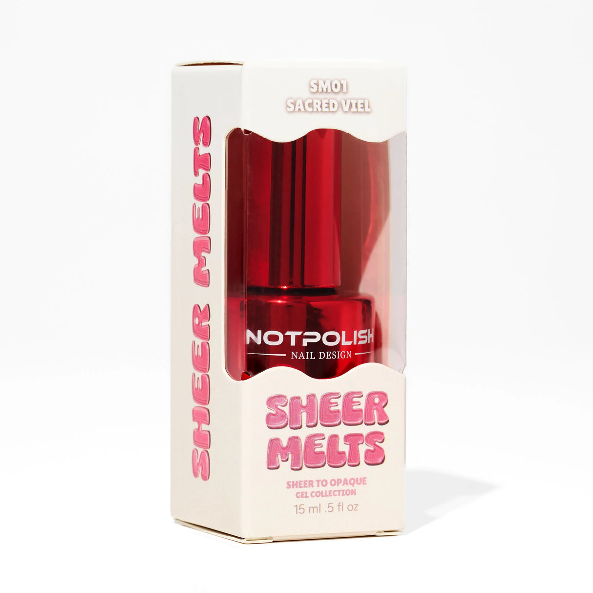 Notpolish Sheer Melts Gel Polish SM01 SACRED VIEL