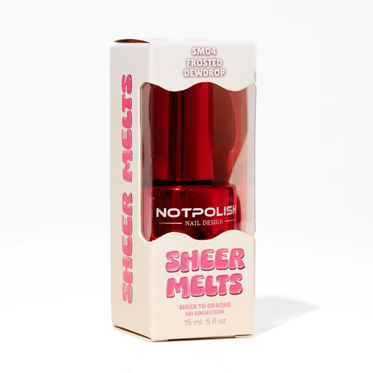 Notpolish Sheer Melts Gel Polish SM04 FROSTED DEWDROP