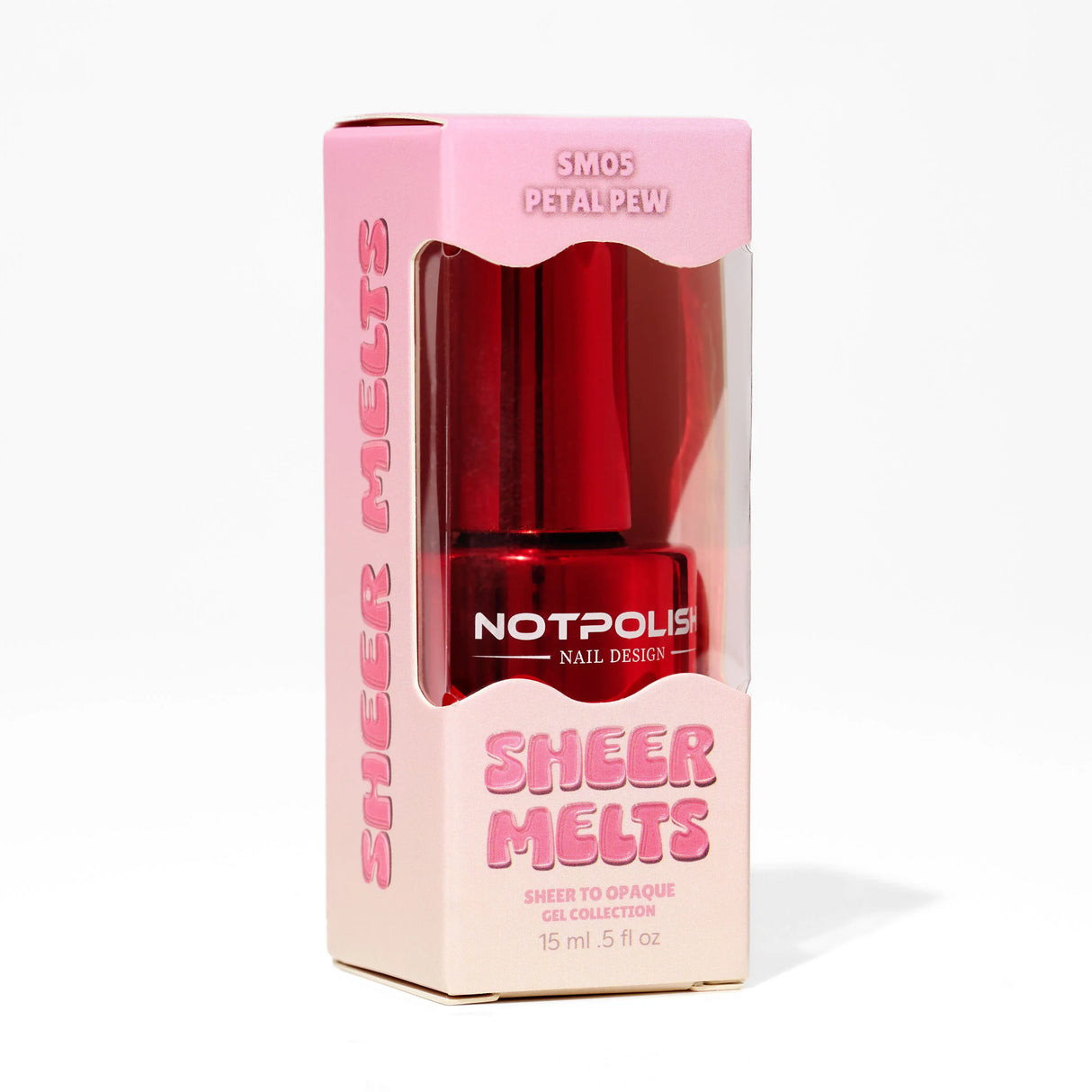 Notpolish Sheer Melts Gel Polish SM05 PETAL DEW