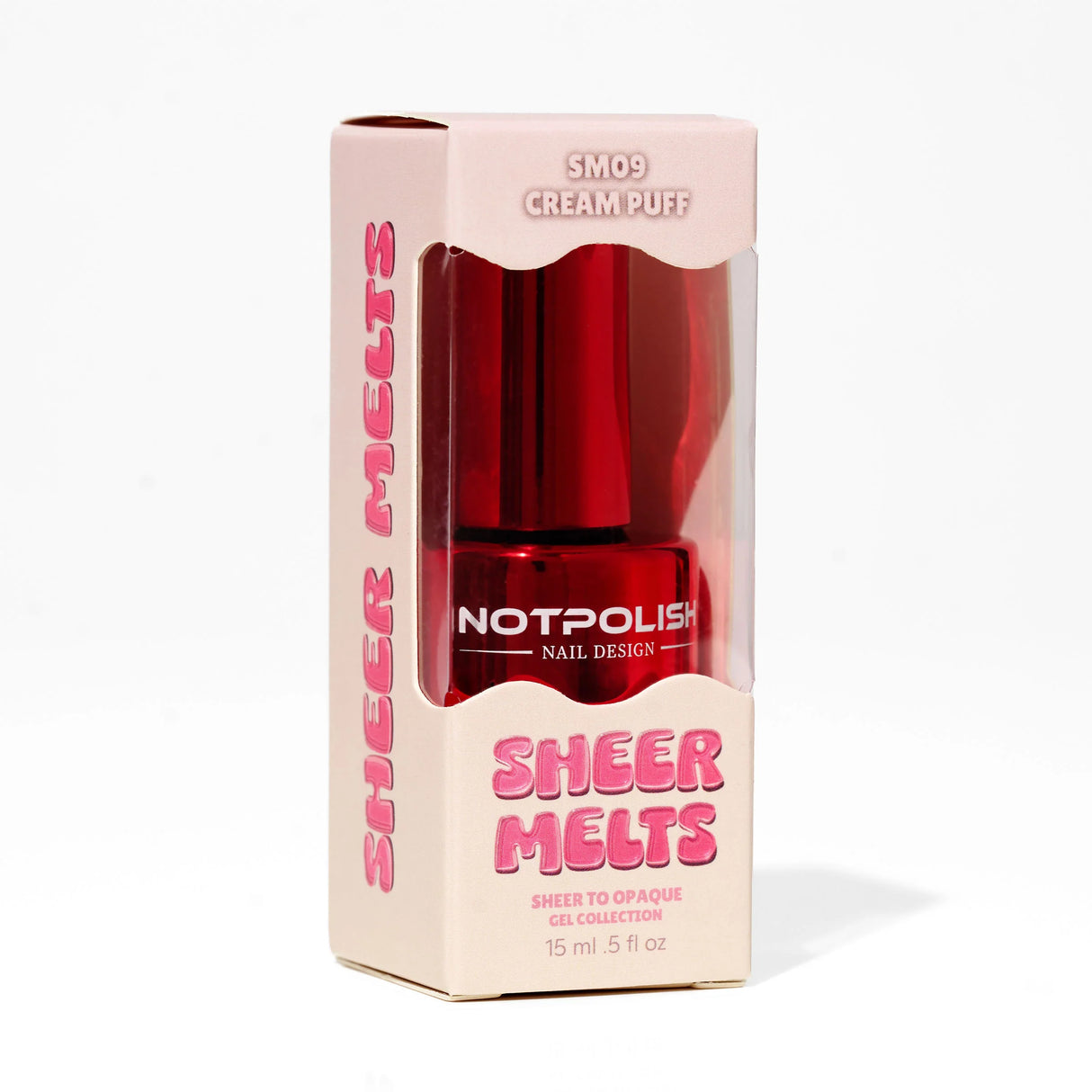 Notpolish Sheer Melts Gel Polish SM09 CREAM PUFF