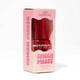 Notpolish Sheer Melts Gel Polish SM11 MELTED PINK
