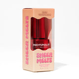 Notpolish Sheer Melts Gel Polish SM24 TOFFEE DREAM
