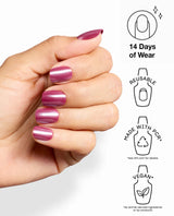 OPI xPRESS/ON Iconic Shades (Short) Cranberry Cosmo AN071S