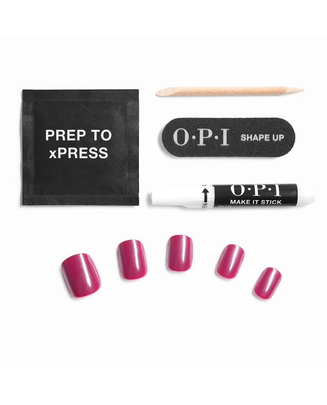 OPI xPRESS/ON Iconic Shades (Short) Cranberry Cosmo AN071S