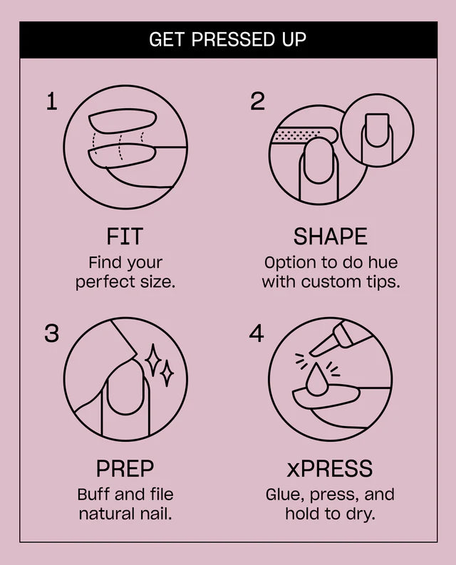 OPI xPRESS/ON Iconic Shades (Short) Kyoto Oyster AN195S