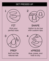 OPI xPRESS/ON Iconic Shades (Short) Kyoto Oyster AN195S