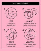 OPI xPRESS/ON Effects Let it Pink In AN069S