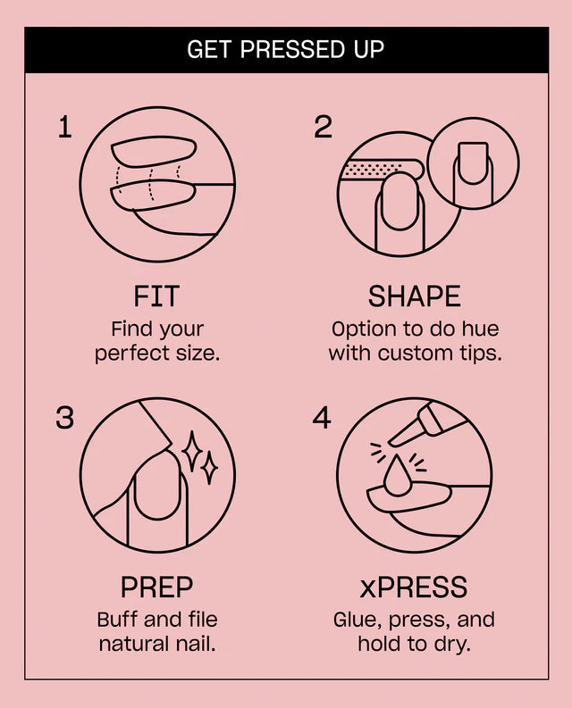 OPI xPRESS/ON Effects Let’s Get Glitter AN063S