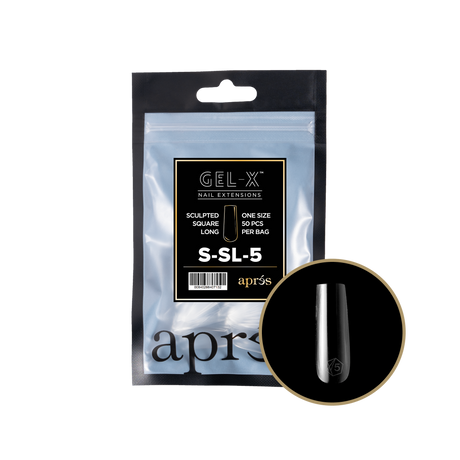 Apres Refill Bags (50pcs) Sculpted Square Long Tips