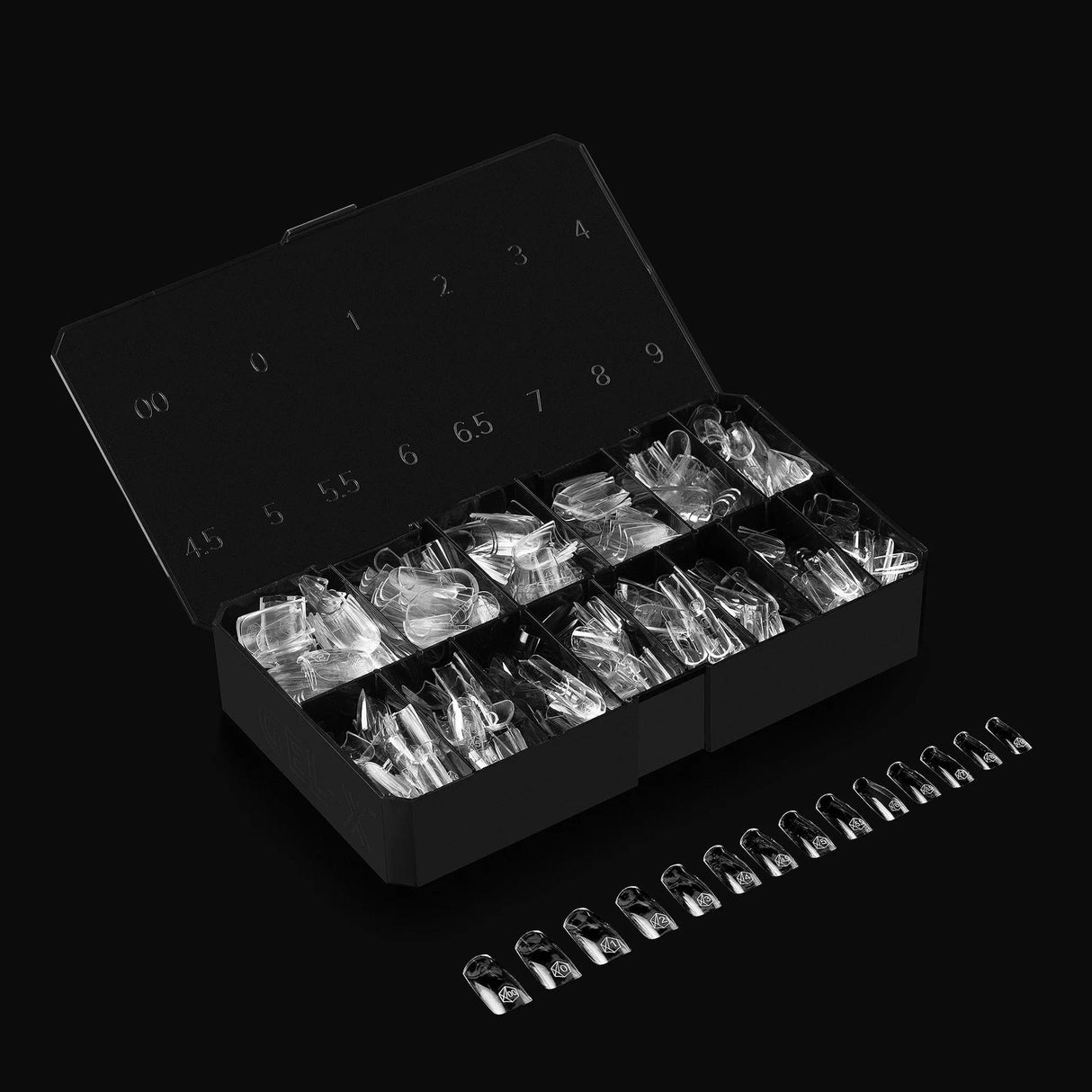 Apres Gel X™ Box of 600pcs / 420pcs 2.0 Sculpted Square Tips