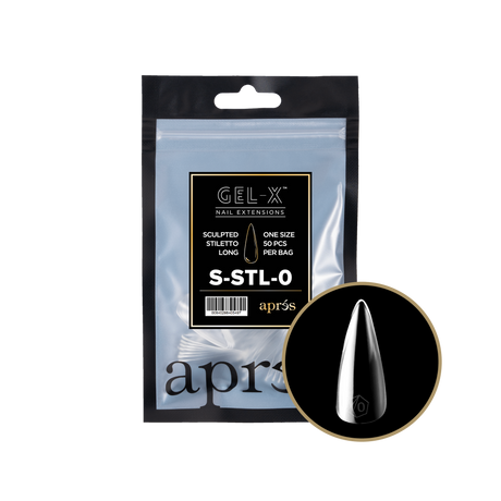 Apres Refill Bags (50pcs) Sculpted Stiletto Long