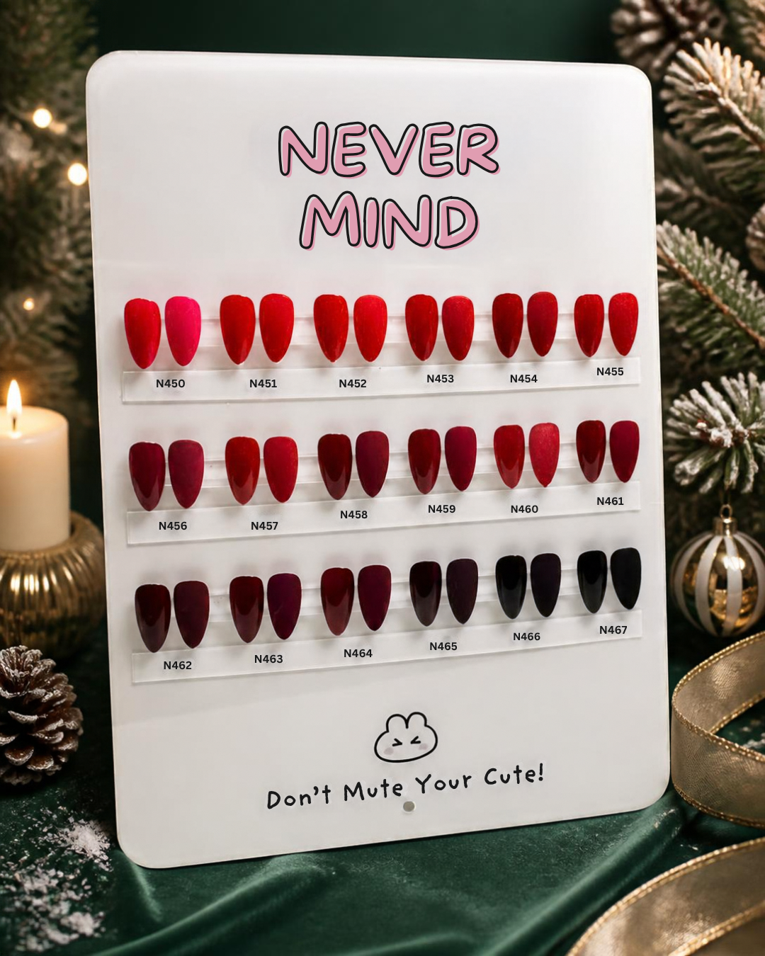 Nevermind IT'S RED! collection - 18 colors