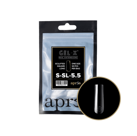 Apres Refill Bags (50pcs) Sculpted Square Long Tips