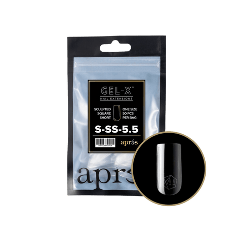 Apres Refill Bags (50pcs) Sculpted Square Short Tips