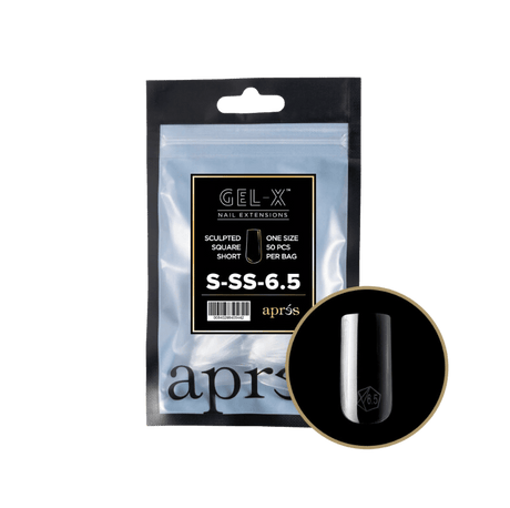 Apres Refill Bags (50pcs) Sculpted Square Short Tips