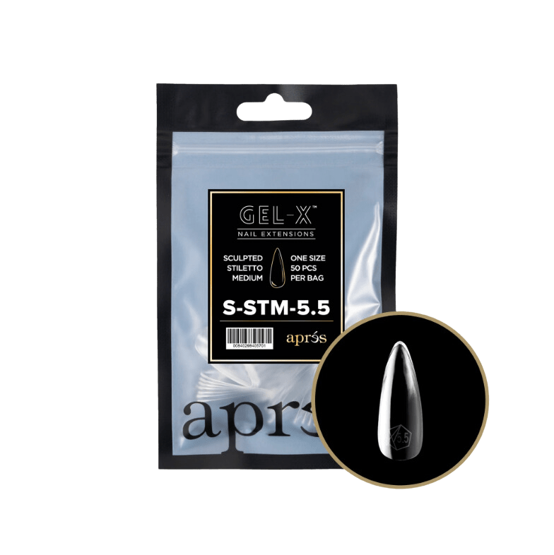 Apres Refill Bags (50pcs) Sculpted Stiletto Medium