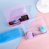 JNBS Nail Art Plastic Transparent Storage Box (Assorted color)