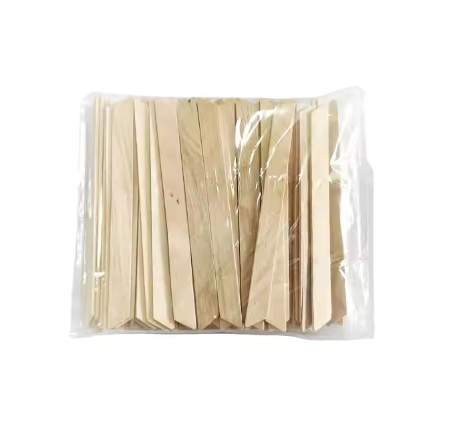 Silver Star Wooden Stick 105mm (Bag of 100pcs)