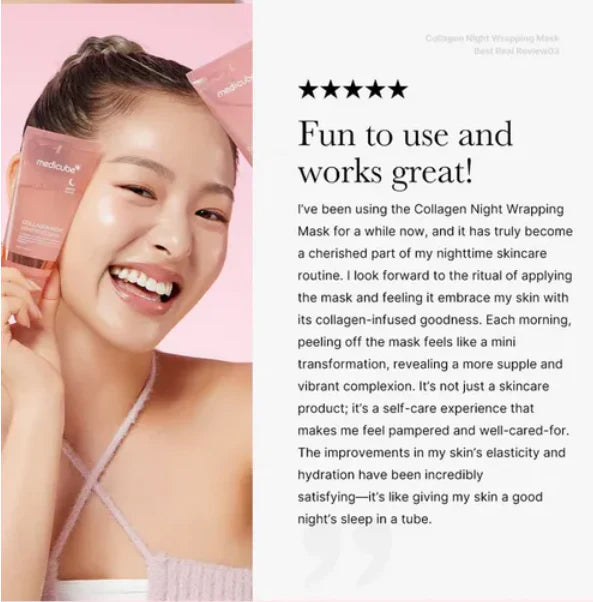 MEDICUBE Collagen Night Wrapping Mask 75mL