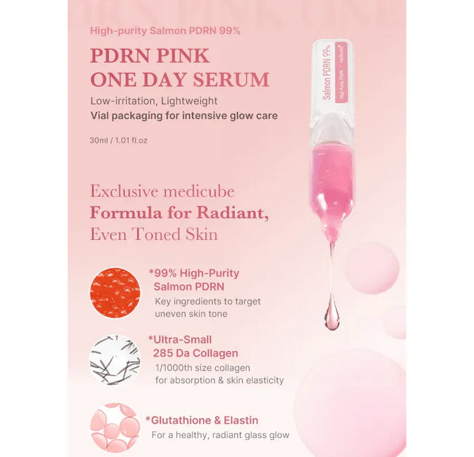 MEDICUBE PDRN Pink One Day Serum (Set of 10)