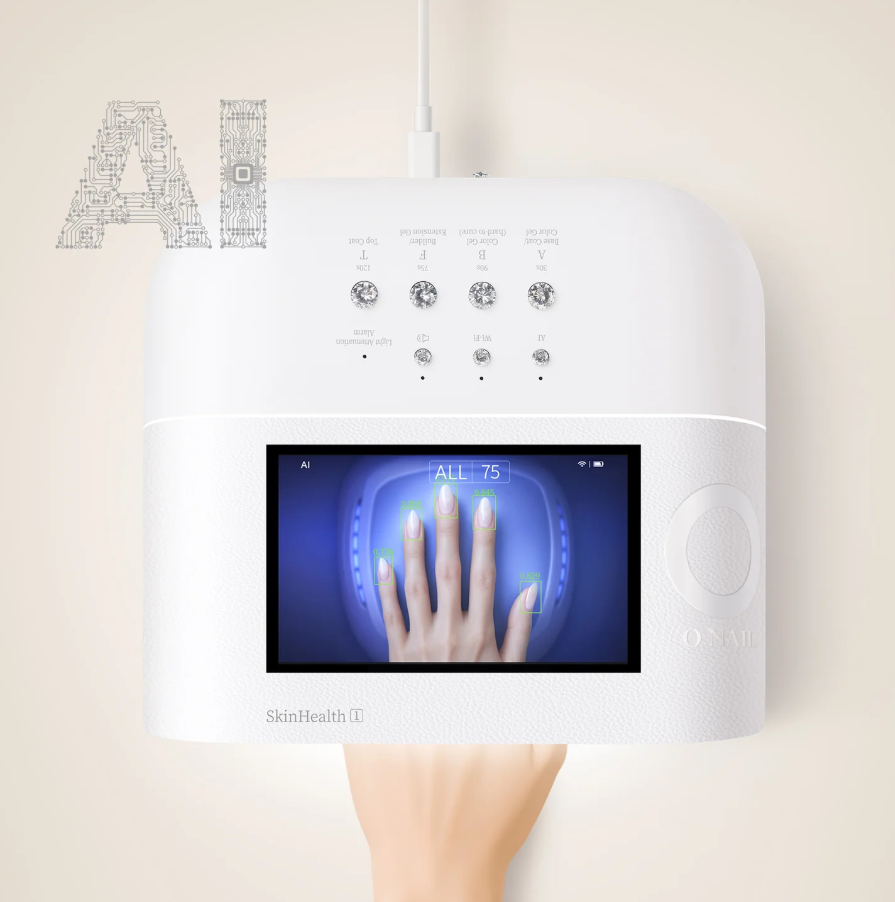 O NAIL Skin Health No.1 AI Nail Lamp