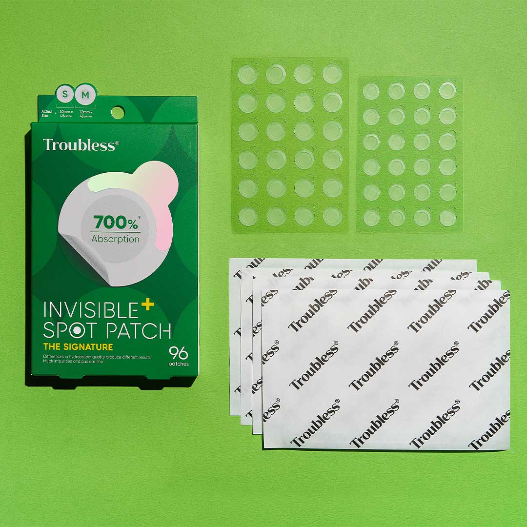 TROUBLESS Invisible Spot Patch #The Signature (12Mm*1Ea+10Mm*1Ea)