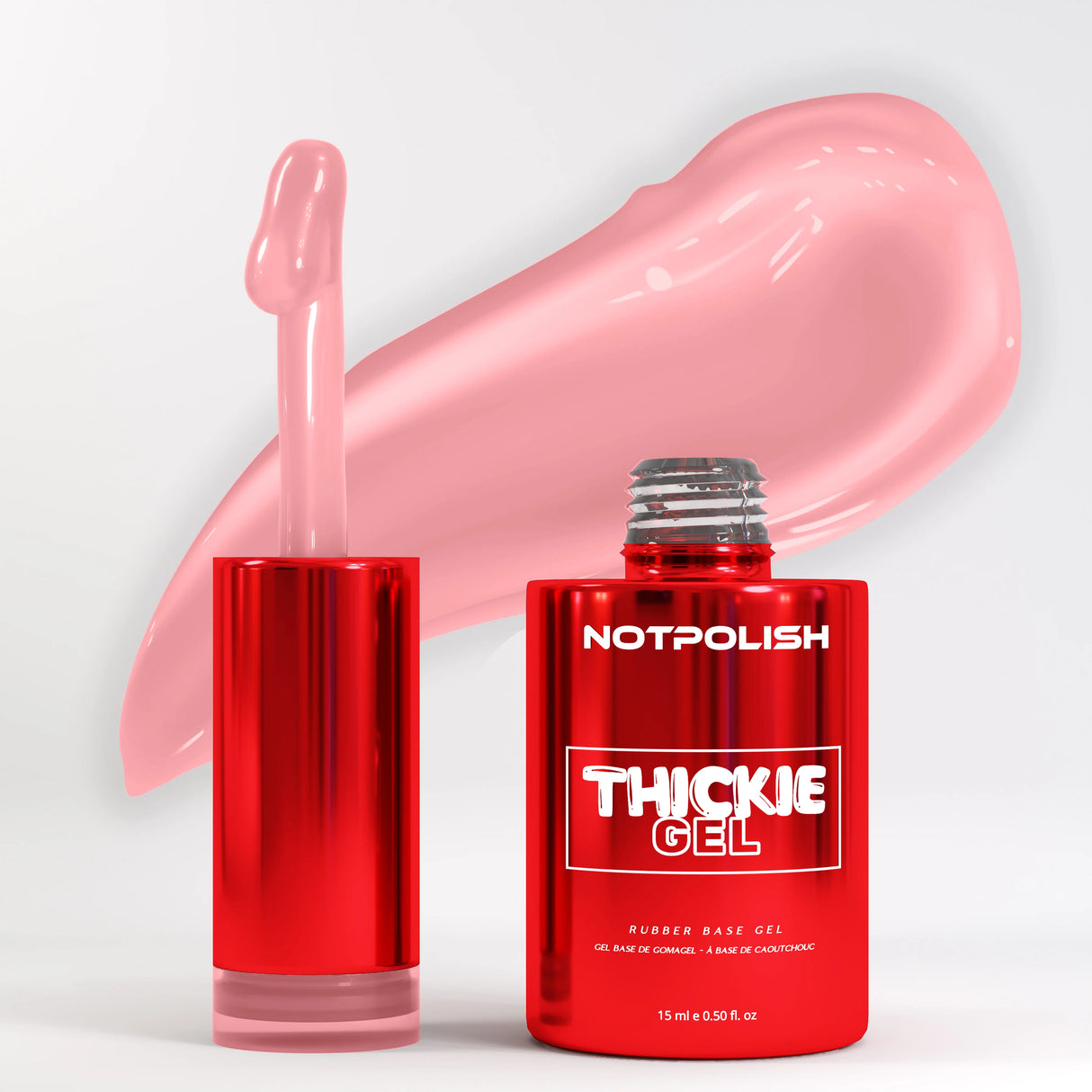 Notpolish Thickie Gel Rubber Base TG06 PINK PEARL