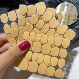 JNBS Stick Clear Nail Glue Transparent Double Side Jelly (10pcs/bag)